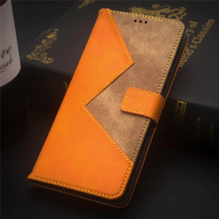 IDEWEI For Xiaomi 14 PU Leather Case Magnetic Closure Card Holder Phone Cover