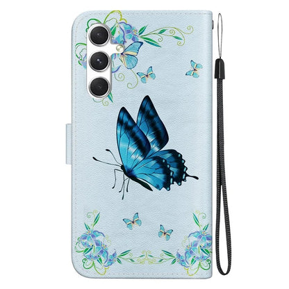 For Samsung Galaxy S24 Case Anti-Drop 3D Pattern PU Leather Phone Cover