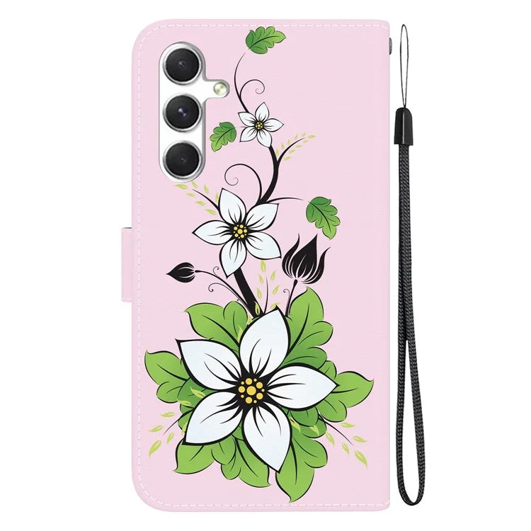 For Samsung Galaxy S24 Case Anti-Drop 3D Pattern PU Leather Phone Cover
