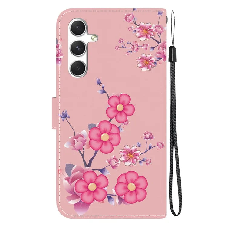 For Samsung Galaxy S24 Case Anti-Drop 3D Pattern PU Leather Phone Cover