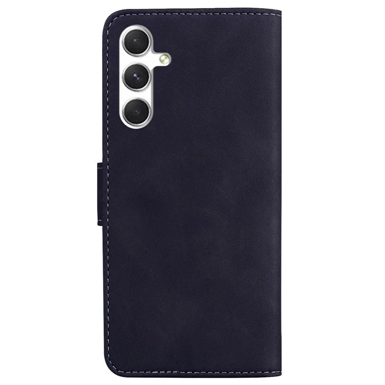 For Samsung Galaxy S24 Case Butterfly Printing Phone Cover Magnetic Clasp Leather Shell