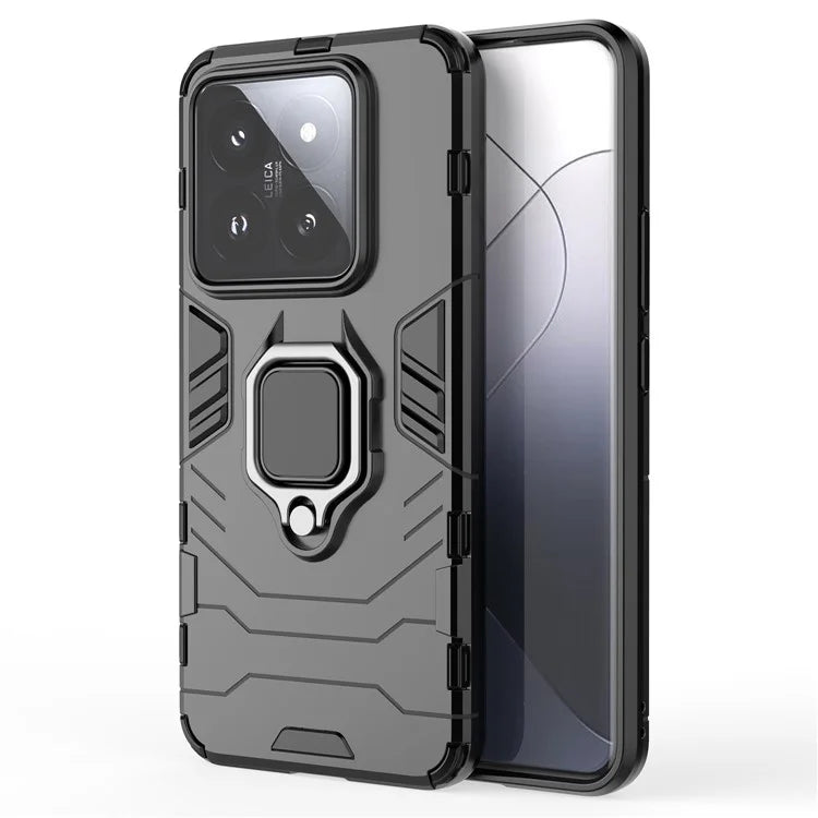 For Xiaomi 14 Pro Case Shockproof Phone Cover Kickstand PC+TPU Phone Shell