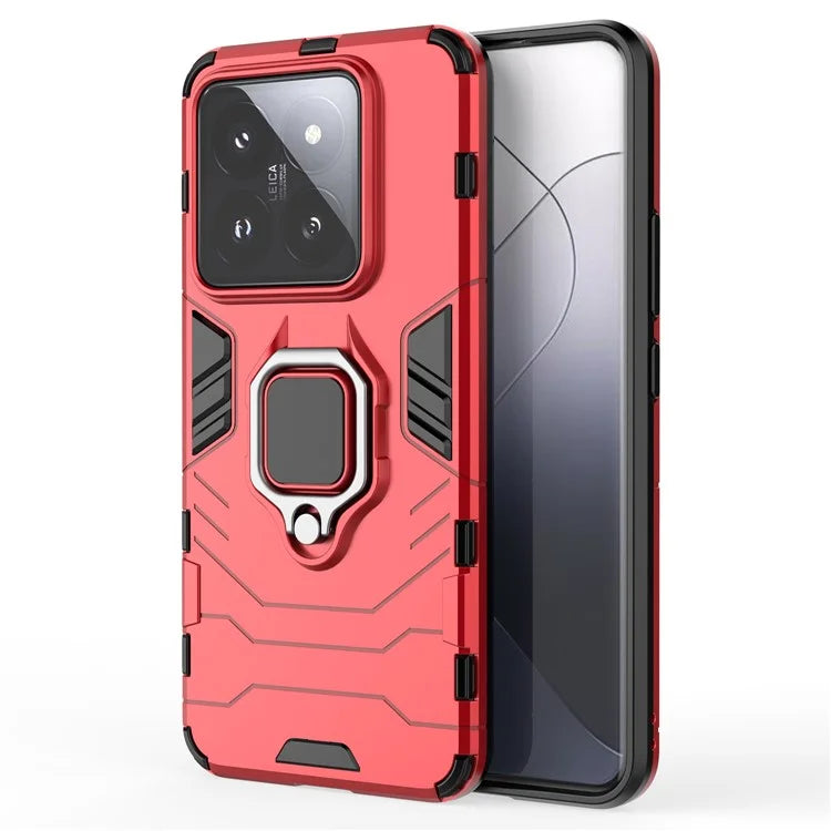 For Xiaomi 14 Pro Case Shockproof Phone Cover Kickstand PC+TPU Phone Shell