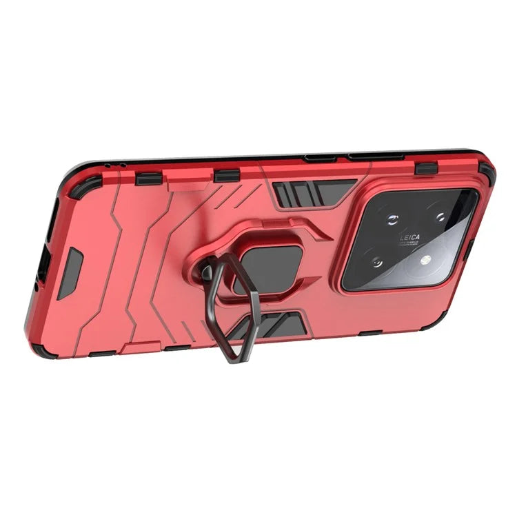 For Xiaomi 14 Pro Case Shockproof Phone Cover Kickstand PC+TPU Phone Shell