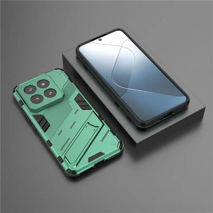 For Xiaomi 14 Pro Case Shockproof Protective Phone Cover with Kickstand