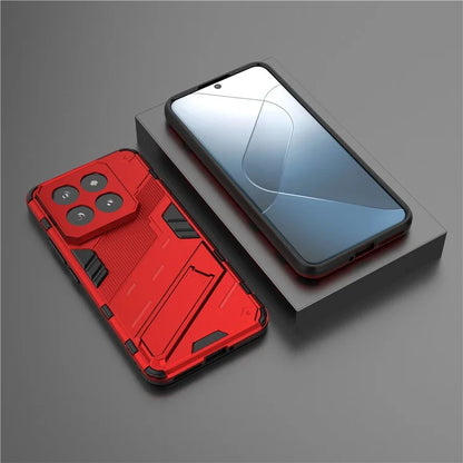 For Xiaomi 14 Pro Case Shockproof Protective Phone Cover with Kickstand