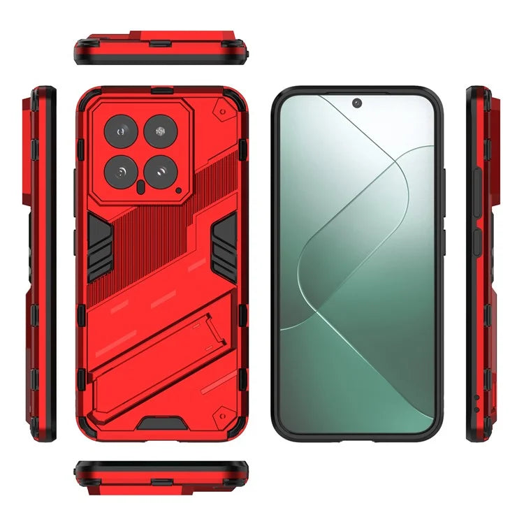 For Xiaomi 14 Case Drop Resistant Protective Phone Cover with Kickstand
