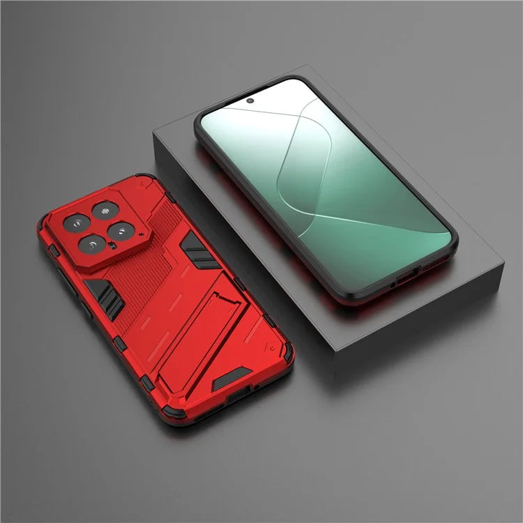 For Xiaomi 14 Case Drop Resistant Protective Phone Cover with Kickstand