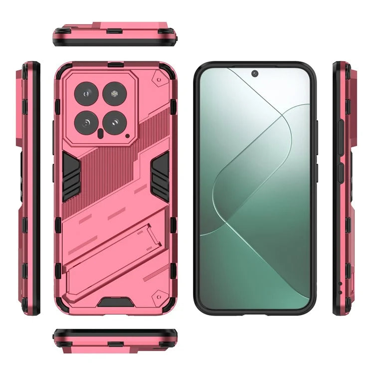 For Xiaomi 14 Case Drop Resistant Protective Phone Cover with Kickstand