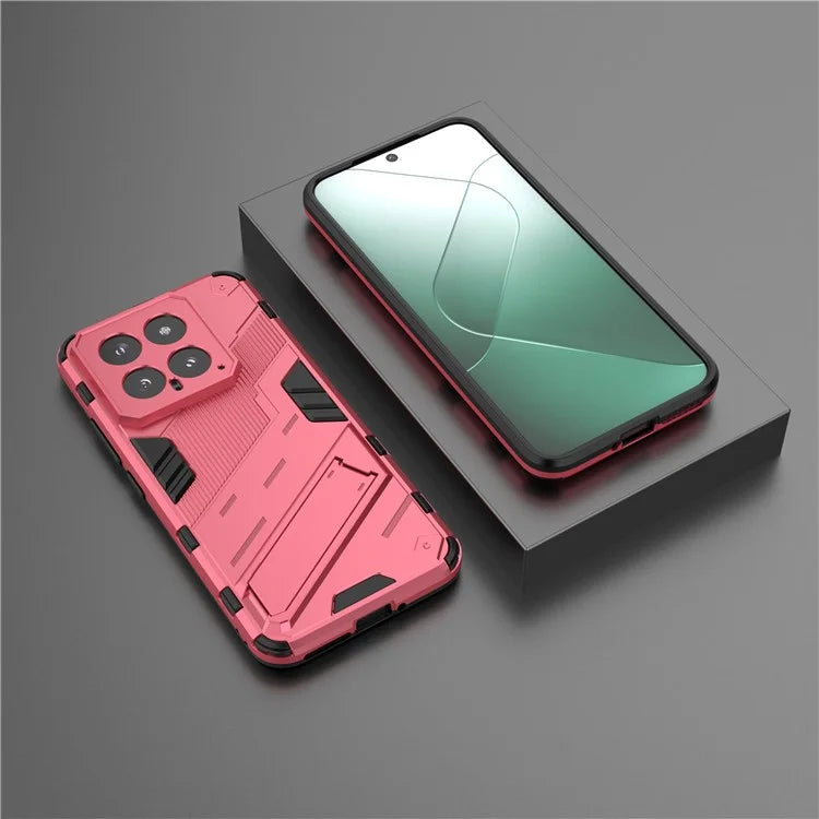 For Xiaomi 14 Case Drop Resistant Protective Phone Cover with Kickstand
