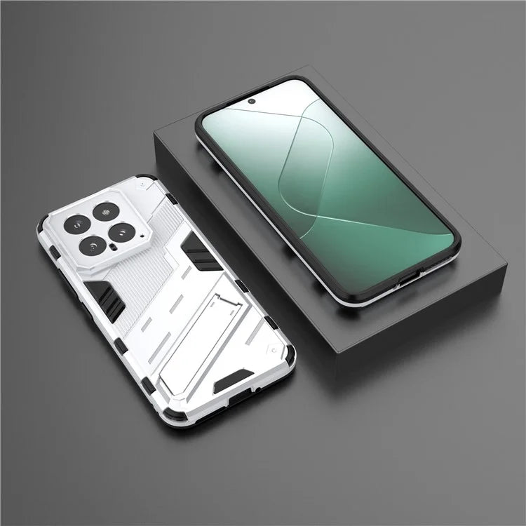 For Xiaomi 14 Case Drop Resistant Protective Phone Cover with Kickstand