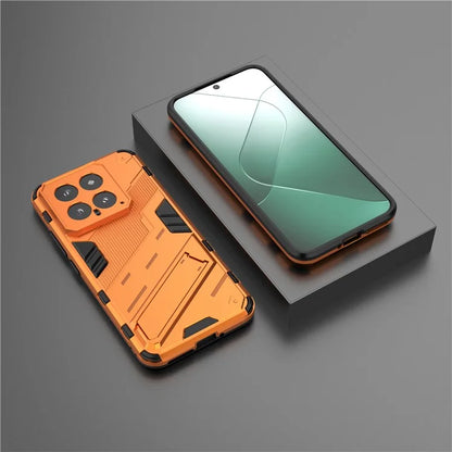 For Xiaomi 14 Case Drop Resistant Protective Phone Cover with Kickstand