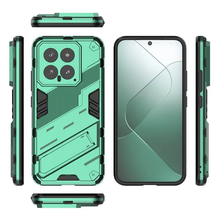 For Xiaomi 14 Case Drop Resistant Protective Phone Cover with Kickstand