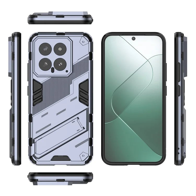 For Xiaomi 14 Case Drop Resistant Protective Phone Cover with Kickstand