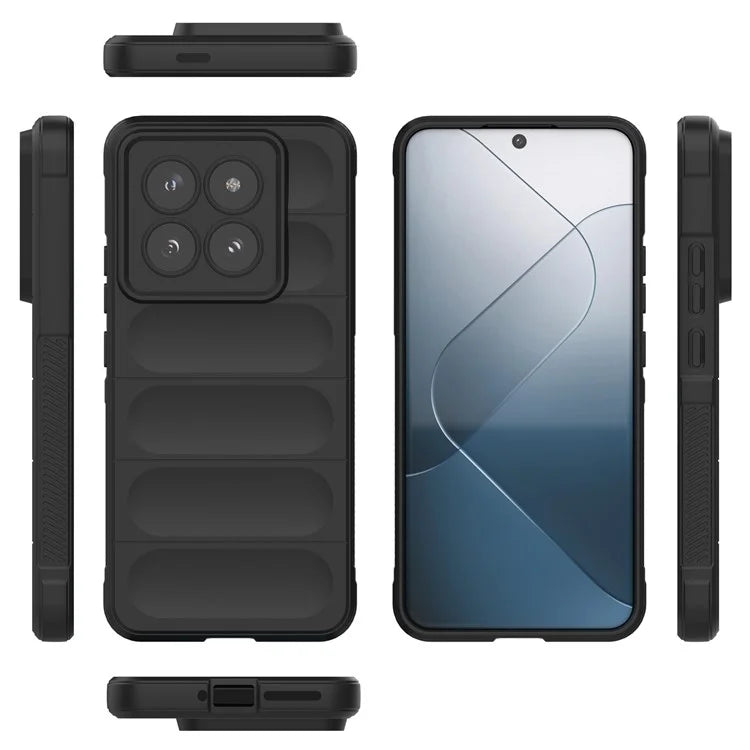 For Xiaomi 14 Pro Case Shock-absorbing Rugged Phone TPU Cover