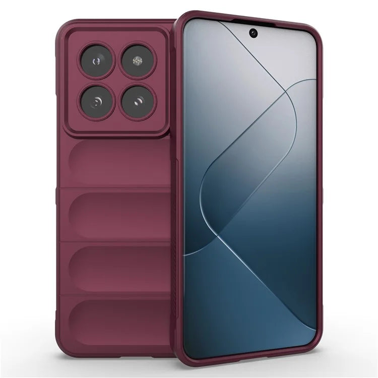 For Xiaomi 14 Pro Case Shock-absorbing Rugged Phone TPU Cover