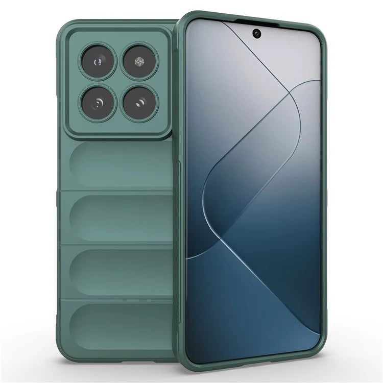 For Xiaomi 14 Pro Case Shock-absorbing Rugged Phone TPU Cover