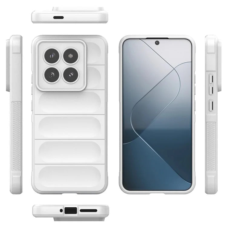 For Xiaomi 14 Pro Case Shock-absorbing Rugged Phone TPU Cover