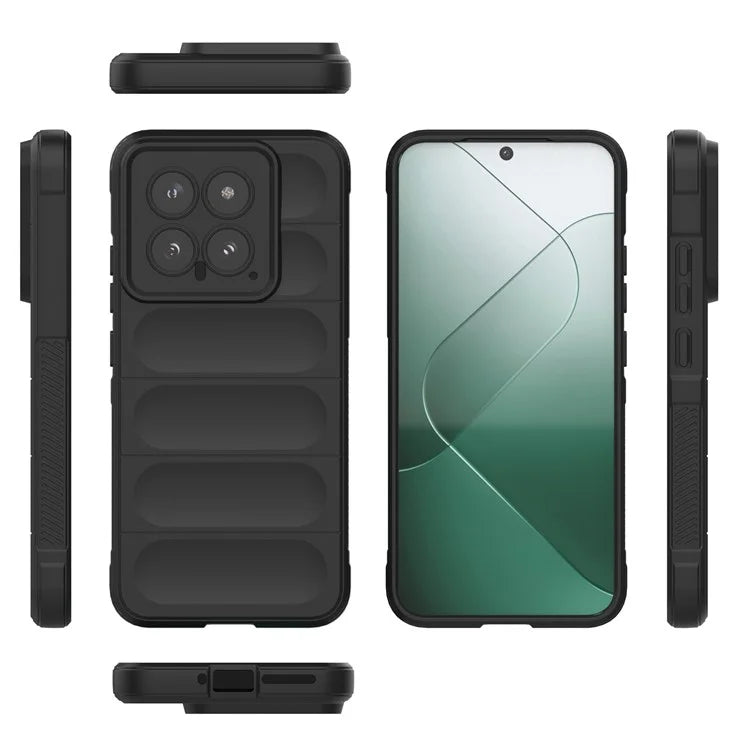 For Xiaomi 14 Case Soft TPU Back Shell Rugged Phone Protector Cover