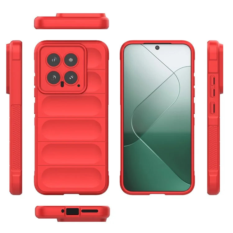 For Xiaomi 14 Case Soft TPU Back Shell Rugged Phone Protector Cover