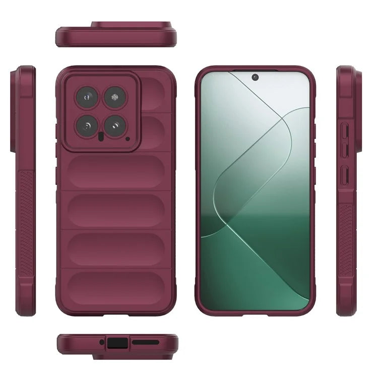 For Xiaomi 14 Case Soft TPU Back Shell Rugged Phone Protector Cover