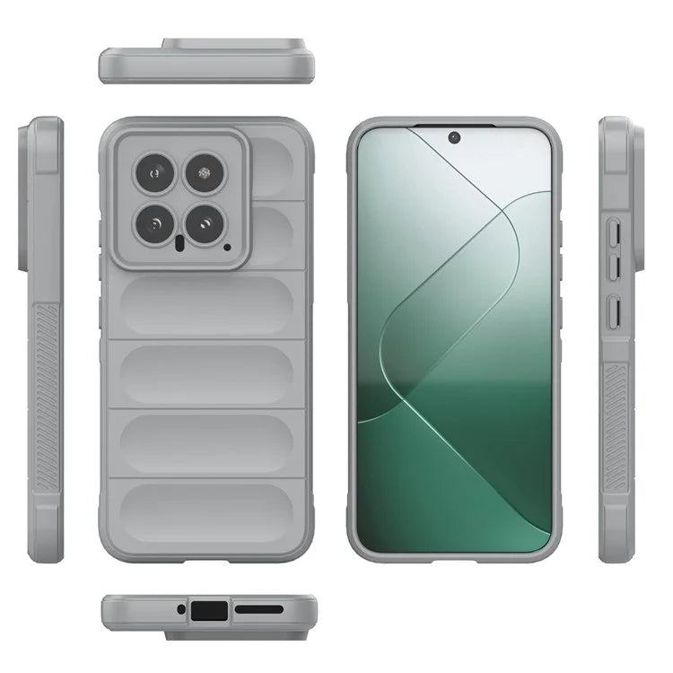 For Xiaomi 14 Case Soft TPU Back Shell Rugged Phone Protector Cover