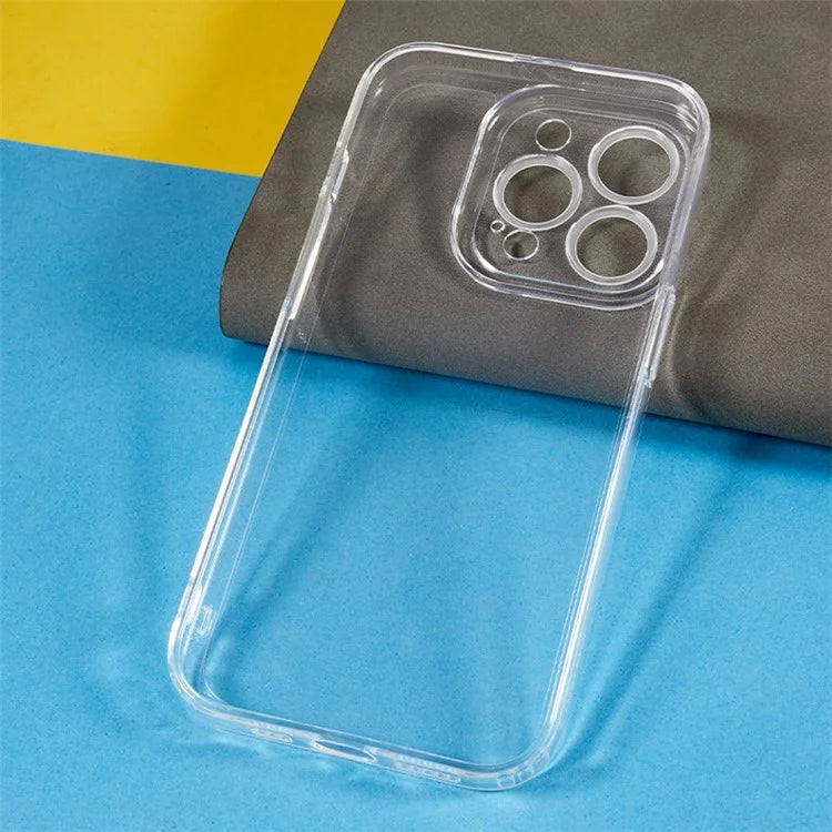 For iPhone 15 Plus Case TPU Ultra Clear Anti-fall Phone Protector (Precise Cutout)