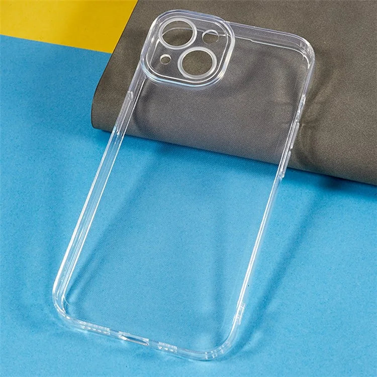 For iPhone 15 Case Precise Cutout TPU Anti-Drop Slim Phone Back Shell