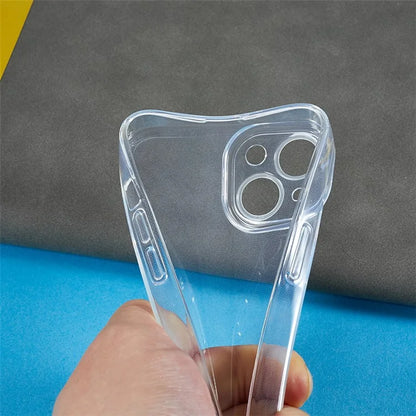 For iPhone 15 Case Precise Cutout TPU Anti-Drop Slim Phone Back Shell