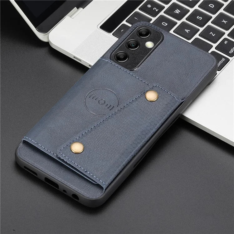 For Samsung Galaxy A05s 4G Case Card Slots Phone Cover PU Leather+TPU Shell