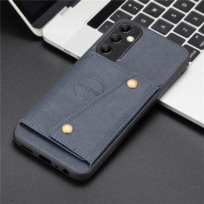 For Samsung Galaxy A05s 4G Case Card Slots Phone Cover PU Leather+TPU Shell