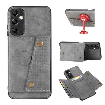 For Samsung Galaxy A05s 4G Case Card Slots Phone Cover PU Leather+TPU Shell