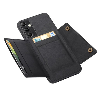 For Samsung Galaxy A05s 4G Case Card Slots Phone Cover PU Leather+TPU Shell