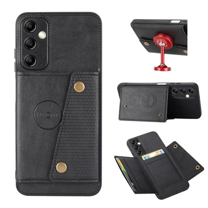 For Samsung Galaxy A05s 4G Case Card Slots Phone Cover PU Leather+TPU Shell