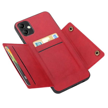 For Samsung Galaxy A05 4G Case Card Slots Phone Cover PU Leather+TPU Anti-scratch Shell