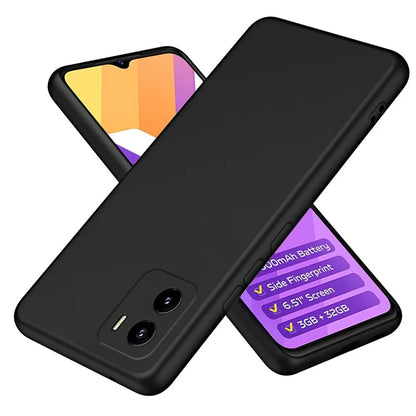 For vivo Y15s 4G / Y15a Case Rubberized 2.2mm Protective TPU Phone Case