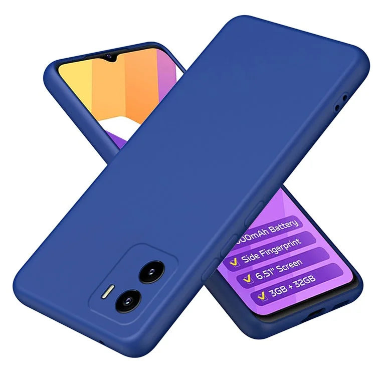 For vivo Y15s 4G / Y15a Case Rubberized 2.2mm Protective TPU Phone Case