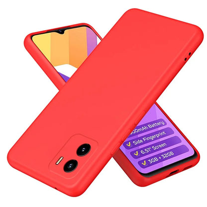 For vivo Y15s 4G / Y15a Case Rubberized 2.2mm Protective TPU Phone Case