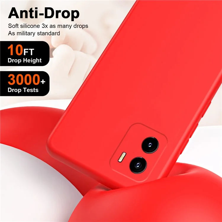 For vivo Y15s 4G / Y15a Case Rubberized 2.2mm Protective TPU Phone Case