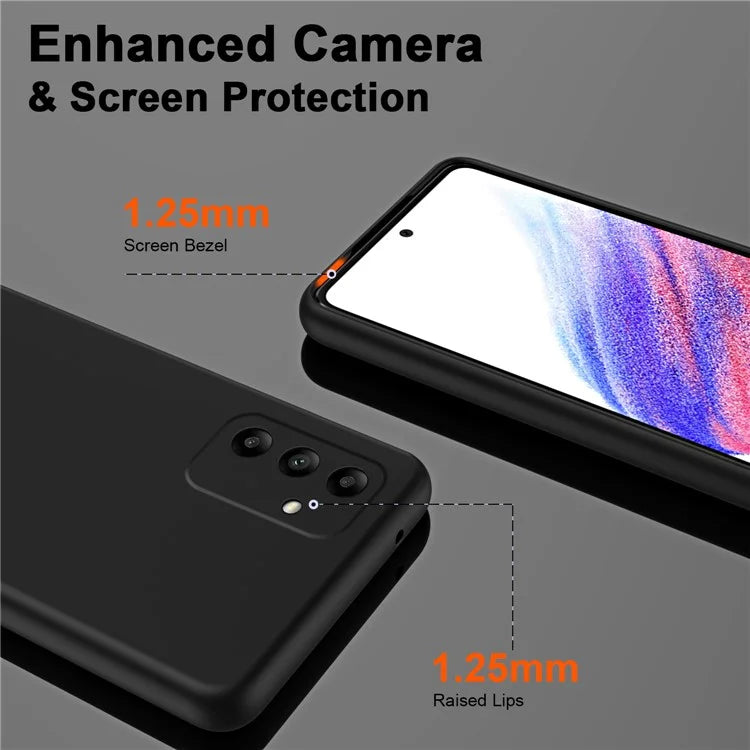 For Samsung Galaxy A05s 4G Case Rubberized 2.2mm Anti-Drop TPU Phone Protector