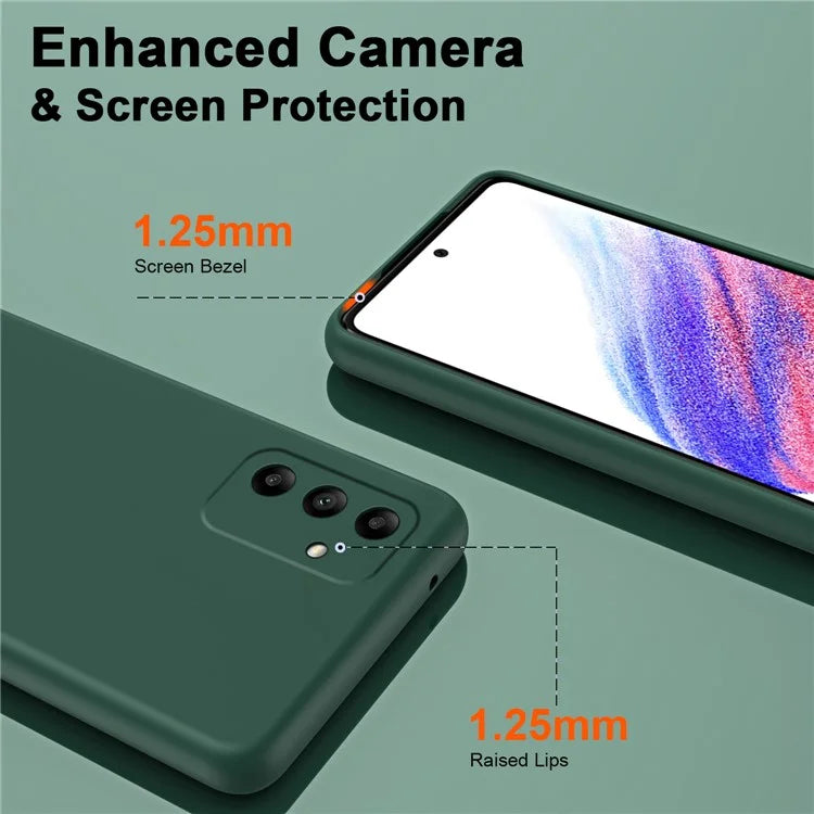 For Samsung Galaxy A05s 4G Case Rubberized 2.2mm Anti-Drop TPU Phone Protector