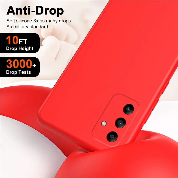 For Samsung Galaxy A05s 4G Case Rubberized 2.2mm Anti-Drop TPU Phone Protector