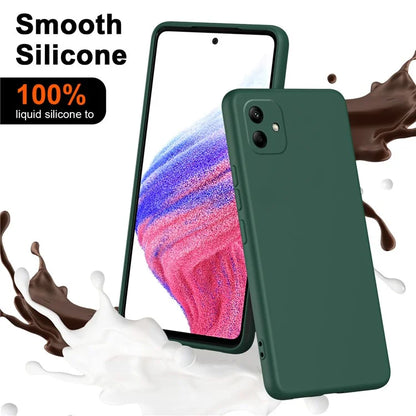 For Samsung Galaxy A05 4G Case 2.2mm Rubberized Anti-scratch Phone Cover