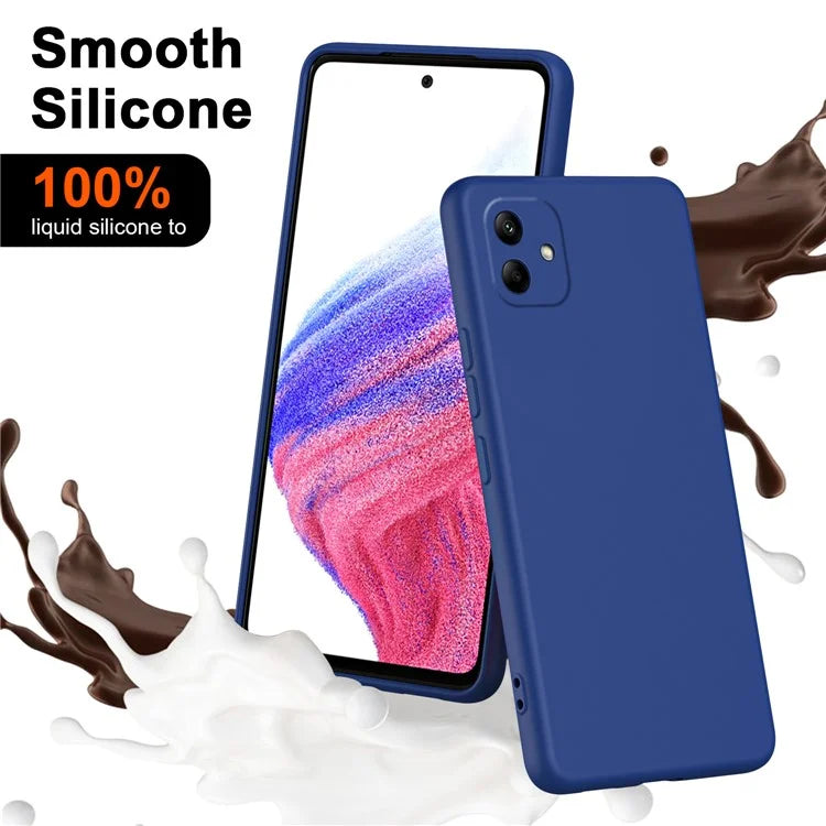 For Samsung Galaxy A05 4G Case 2.2mm Rubberized Anti-scratch Phone Cover