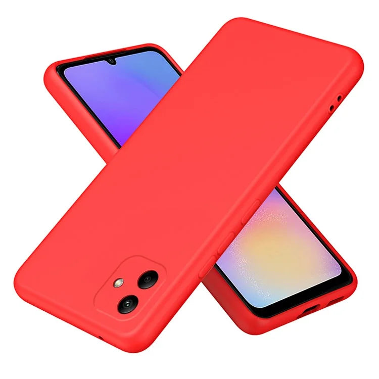 For Samsung Galaxy A05 4G Case 2.2mm Rubberized Anti-scratch Phone Cover