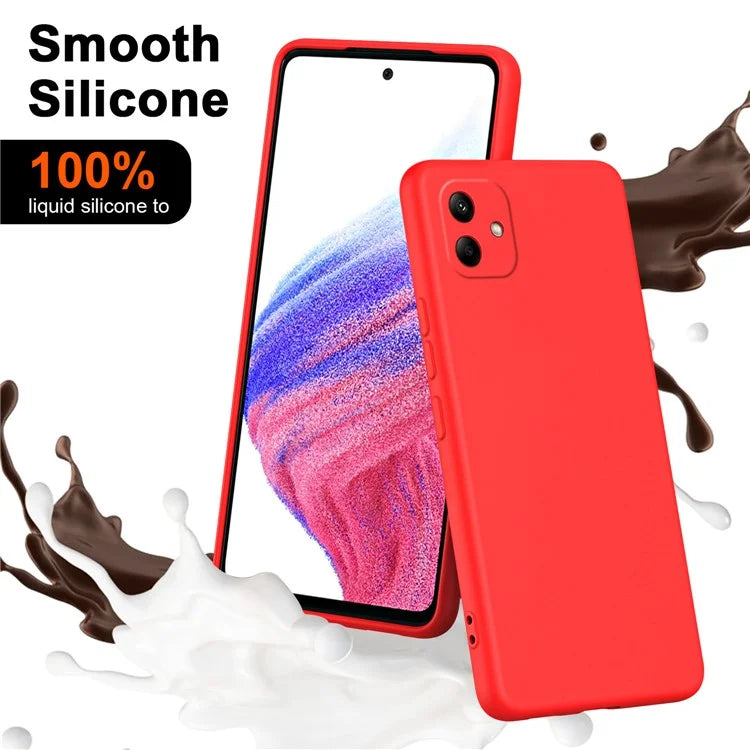For Samsung Galaxy A05 4G Case 2.2mm Rubberized Anti-scratch Phone Cover
