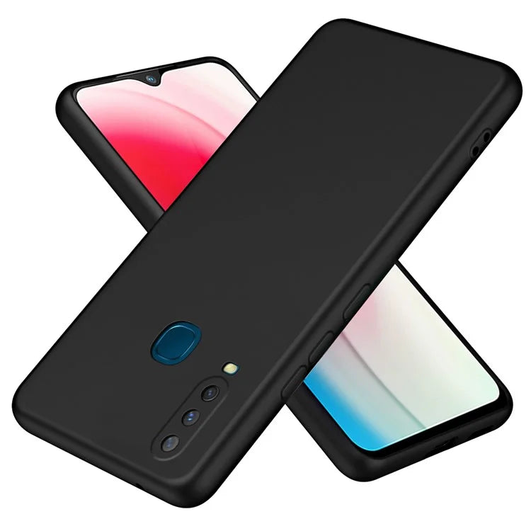For vivo Y17 Case 2.2mm Silky Touch Rubberized TPU Phone Cover