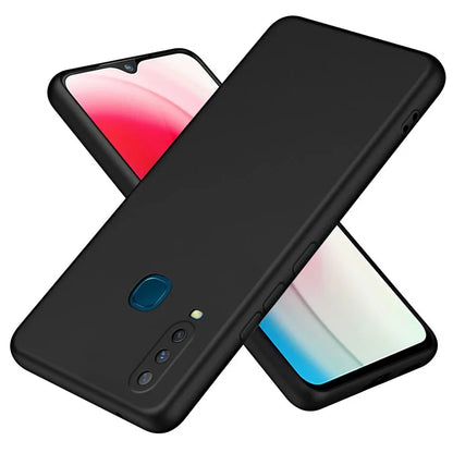 For vivo Y17 Case 2.2mm Silky Touch Rubberized TPU Phone Cover