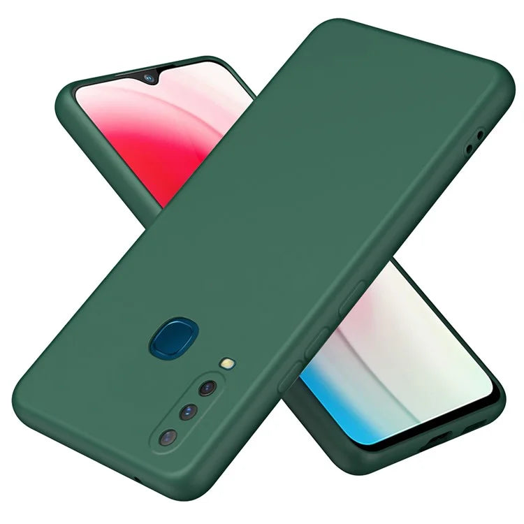 For vivo Y17 Case 2.2mm Silky Touch Rubberized TPU Phone Cover