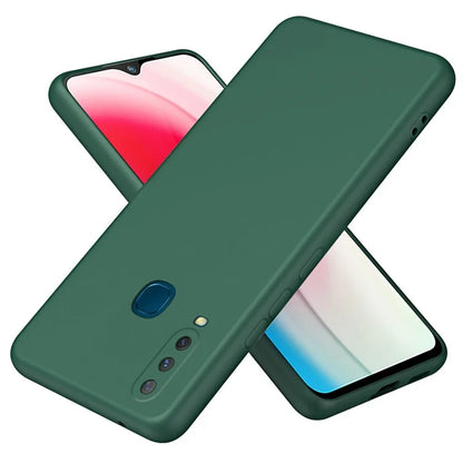 For vivo Y17 Case 2.2mm Silky Touch Rubberized TPU Phone Cover